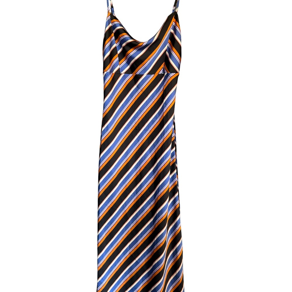 Lush Multicolor Striped Maxi Dress
